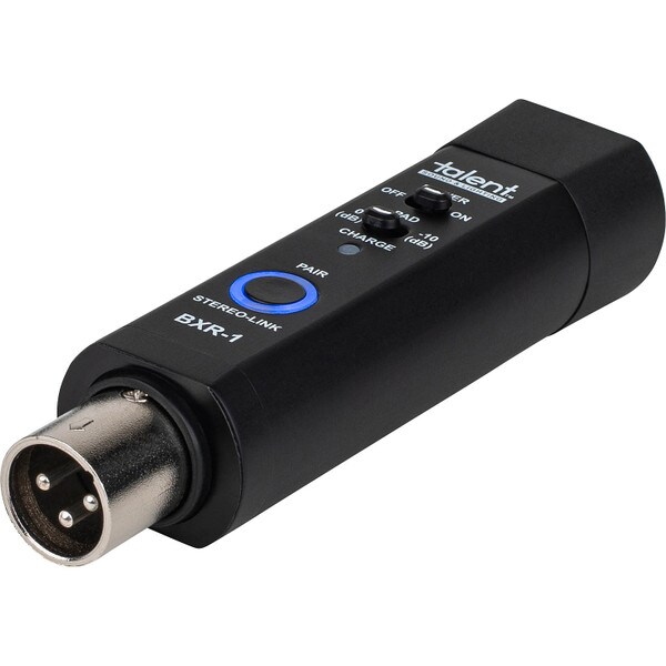 Main product image for Talent BXR-1 XLR Bluetooth Audio Receiver with Rechar240-937